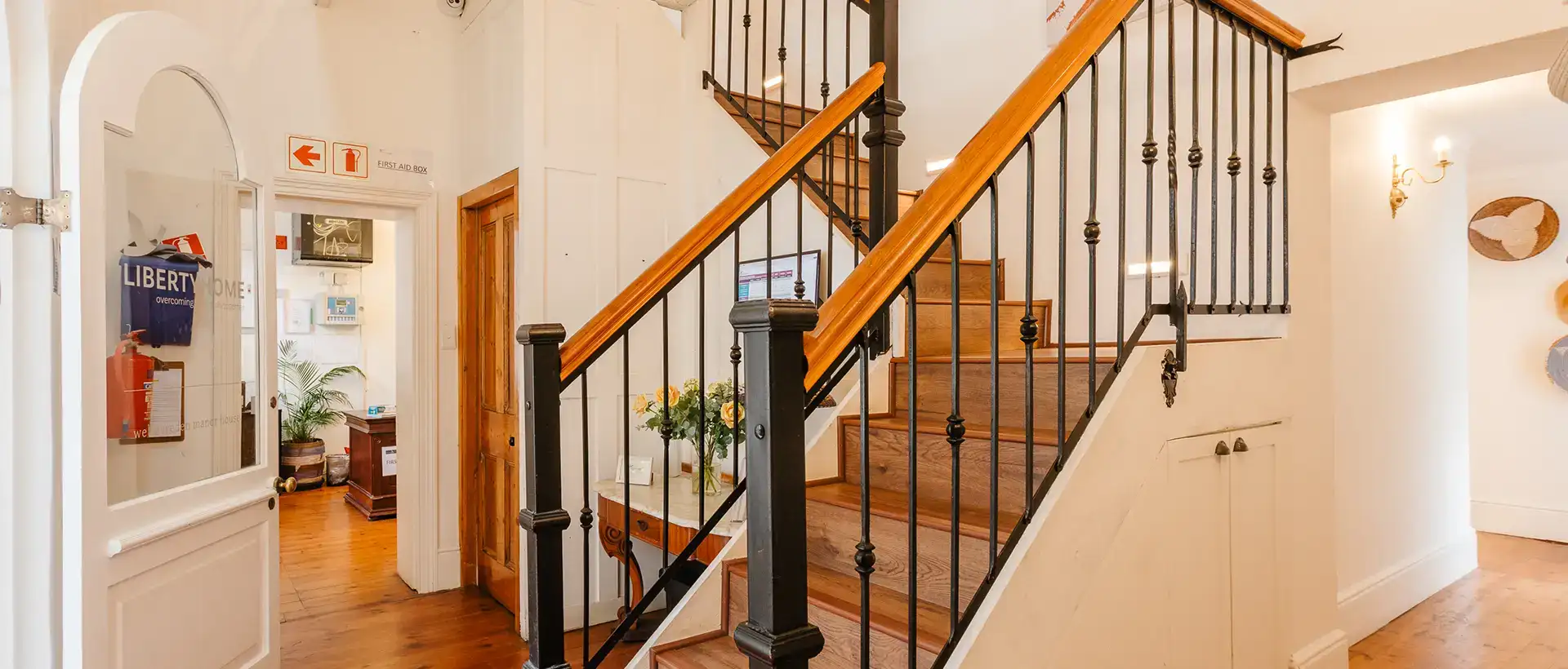 Stairs in the living room
