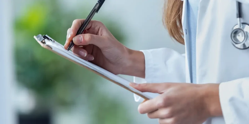 liberty doctor writing clipboard prescription drugs